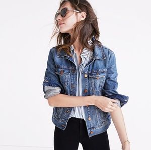 Madewell "The Jean Jacket" Pinter Wash